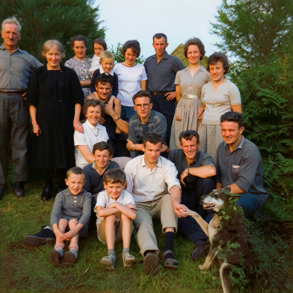 After la famille vers 1963 colorise.png